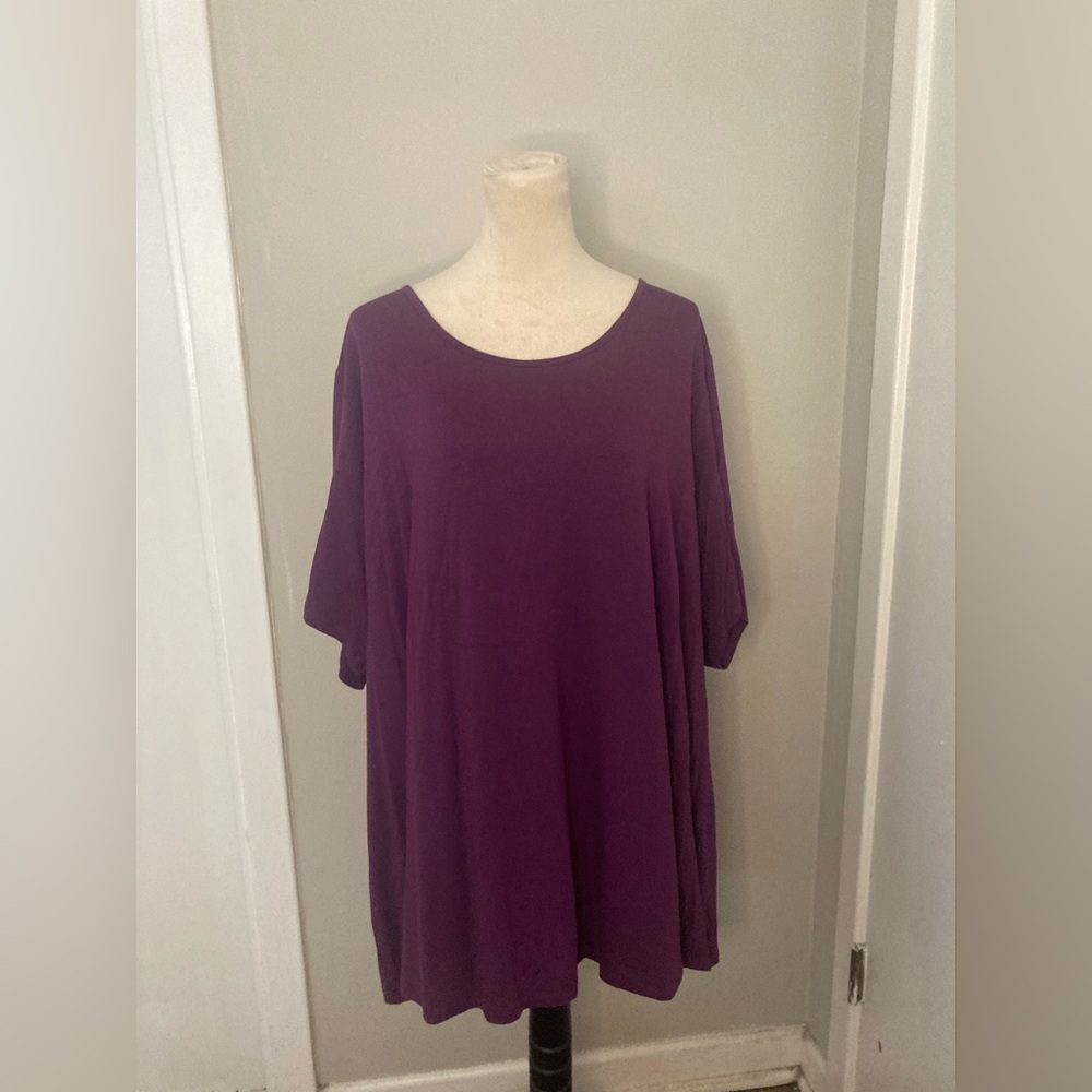 Zim & Zoe Active Purple Top